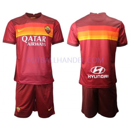 Barn Fotballdrakter AS Roma Hjemme 2020-21 Kortermet